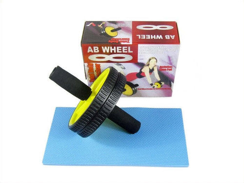 ATTREZZO RUOTA PER ALLENAMENTO MUSCOLI ADDOMINALI PLANK PALESTRA FITNESS  Trade Shop italia - Napoli, Commerciovirtuoso.it