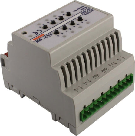 Attuatore-per-tapparelle-4-canali-6A-knx-IP20-4-moduli-din-Gewiss