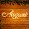 Auguri 3D con MicroLed bianco caldo e bianco Ø 1,5 mm per decorazioni natalizie Casa e cucina/Decorazioni per interni/Addobbi e decorazioni per ricorrenze/Decorazioni natalizie/Luci natalizie/Catene luminose per esterni MagiediNatale.it - Altamura, Commerciovirtuoso.it