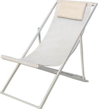 Milani Home Sdraio Pieghevole In Alluminio E Textilene - Per Spiaggia, Campeggio, Piscina E Giardino, Portata 100 Kg - 3