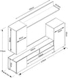 AURELIO---parete-attrezzata-soggiorno-210x36,5x170-h-Bianco-Milani-Home