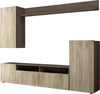 AURELIO---parete-attrezzata-soggiorno-210x36,5x170-h-Marrone-Milani-Home