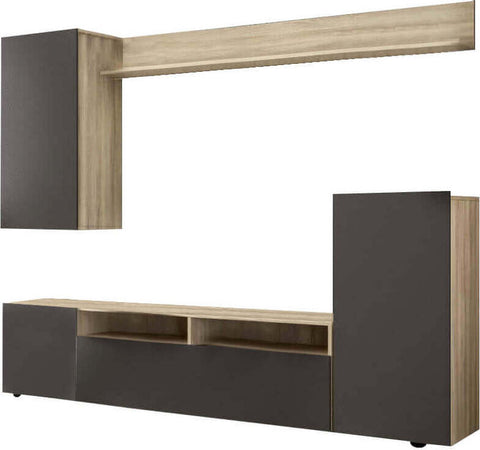 AURELIO---parete-attrezzata-soggiorno-210x36,5x170-h-Nero-Milani-Home