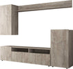 AURELIO---parete-attrezzata-soggiorno-210x36,5x170-h-Rovere-grigio-Milani-Home