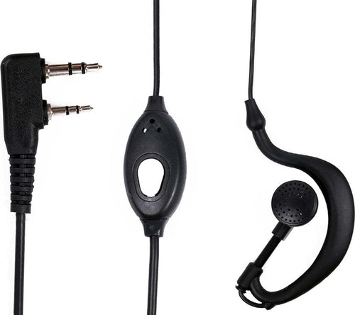 Auricolare 2 Pin per Walkie Talkie Baofeng BF-888S BF-777S BF-666S UV-5R 5RA 5RE