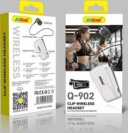 Auricolare Bluetooth 4.0 Vivavoce Cuffie Design Ergonomico Con Clip Gancio Q-902 Elettronica/Audio e video portatile/Accessori/Casse portatili e Docking Station con altoparlanti/Casse portatili Bluetooth Trade Shop italia - Napoli, Commerciovirtuoso.it