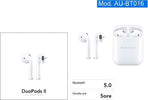 Auricolare Bluetooth Bt5.0 Cuffie Duopods Ii Senza Fili Per Smartphone Au-bt016 Elettronica/Cuffie auricolari e accessori/Cuffie/Cuffie In-Ear Trade Shop italia - Napoli, Commerciovirtuoso.it