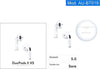 Auricolare Bluetooth Bt5.0 Cuffie Duopods Ii Xs Cordless Per Smartphone Au-bt019 Elettronica/Cuffie auricolari e accessori/Cuffie/Cuffie In-Ear Trade Shop italia - Napoli, Commerciovirtuoso.it