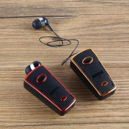 Auricolare Bluetooth Clip-on Akz-q3 Cavo Retrattile Cuffia Smartphone Elettronica/Cuffie auricolari e accessori/Cuffie/Cuffie In-Ear Trade Shop italia - Napoli, Commerciovirtuoso.it