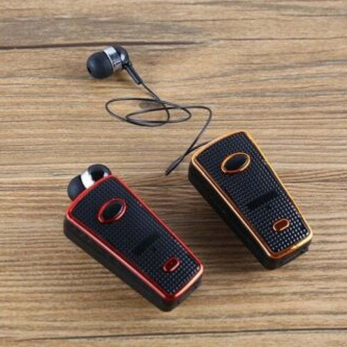 Auricolare Bluetooth Clip-on Akz-q3 Cavo Retrattile Cuffia Smartphone Elettronica/Cuffie auricolari e accessori/Cuffie/Cuffie In-Ear Trade Shop italia - Napoli, Commerciovirtuoso.it
