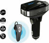 AURICOLARE-BLUETOOTH-PER-AUTO-MP3-LETTORE-TRASMETTITORE-FM-RADIO-WIRELESS-USB-V6