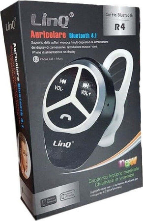 Auricolare Cuffia Stereo Bluetooth 4.1 Con Controllo Musica Vivavoce Smartphone R4 Elettronica/Cuffie auricolari e accessori/Cuffie/Cuffie Over-Ear Trade Shop italia - Napoli, Commerciovirtuoso.it