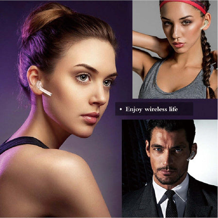 Auricolare Destro Wireless Bluetooth V4.1 Senza Fili Handsfree Microfono Hbqi7 Cuffie e Auricolari Trade Shop italia - Napoli, Commerciovirtuoso.it