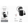 Auricolare Retrattile Roller Clip Bluetooth Bt5.2 8ore Vibrazione Smartphone K53