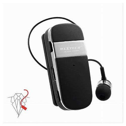 Auricolare Retrattile Roller Clip Bluetooth Bt5.2 8ore Vibrazione Smartphone K53