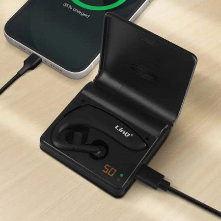 Auricolare Stereo Bluetooth Con Box Base Di Ricarica Funzione Power Bank R8359 Elettronica/Cuffie auricolari e accessori/Cuffie/Cuffie In-Ear Trade Shop italia - Napoli, Commerciovirtuoso.it