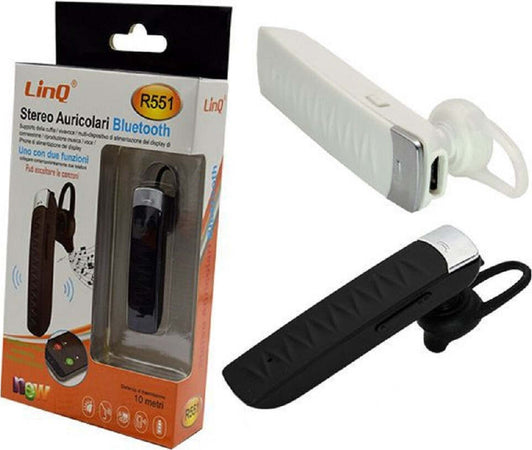 Auricolare Stereo Bluetooth Distanza 10 Mt Per Smartphone Cellulari Iphone R551 Elettronica/Cuffie auricolari e accessori/Cuffie/Cuffie In-Ear Trade Shop italia - Napoli, Commerciovirtuoso.it