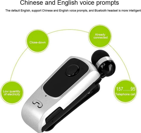 Auricolare Wireless Altoparlante Bluetooth 5.1 Musica Stereo Retrattile Q-he626 Elettronica/Cuffie auricolari e accessori/Cuffie/Cuffie In-Ear Trade Shop italia - Napoli, Commerciovirtuoso.it