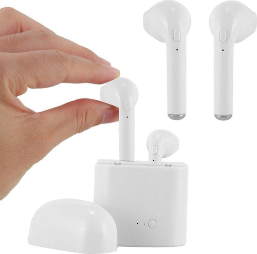 AURICOLARE WIRELESS I7S TWS BLUETOOTH V4.2 SENZA FILI ANDROID IOS CUFFIE SPORT  Trade Shop italia - Napoli, Commerciovirtuoso.it