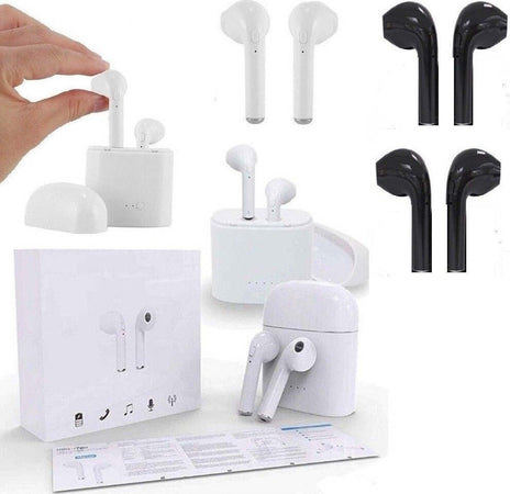AURICOLARE WIRELESS I7S TWS BLUETOOTH V4.2 SENZA FILI ANDROID IOS CUFFIE SPORT  Trade Shop italia - Napoli, Commerciovirtuoso.it