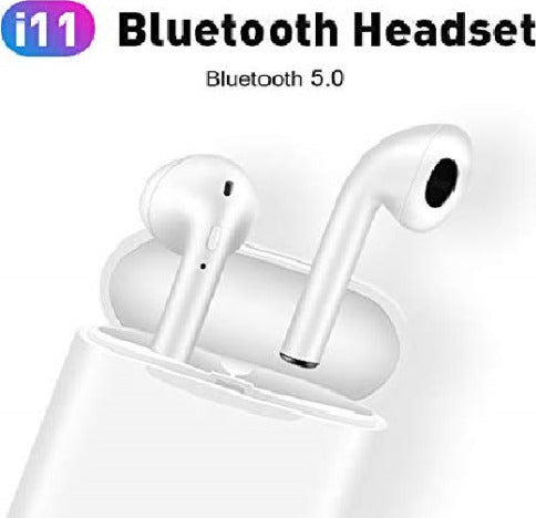 AURICOLARI-BLUETOOTH-WIRELESS-I11-SMARTPHONE-ANDROID-IOS-5.0-CON-DOCK-RICARICA