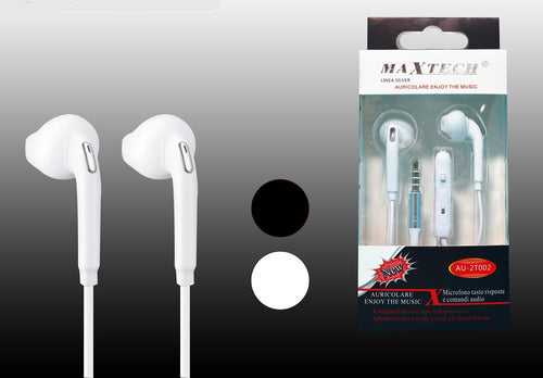 Auricolari Con Microfono Cuffie Per Iphone Galaxy Smartphone Musica Maxtech Au-2t002 Elettronica/Cuffie auricolari e accessori/Cuffie/Cuffie Over-Ear Trade Shop italia - Napoli, Commerciovirtuoso.it