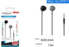 Auricolari Cuffie Cavo 1,2 Metri Connettore Aux 3,5mm Per Smartphone Au-9t011 Elettronica e telefonia > Telefonia Fissa e Mobile > Accessori Smartphone > Cuffie e Auricolari Trade Shop italia - Napoli, Commerciovirtuoso.it