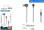Auricolari Cuffie Cavo Da 1,2 Metri Connettore Aux 3,5mm Per Smartphone Au-9t010 Elettronica e telefonia > Telefonia Fissa e Mobile > Accessori Smartphone > Cuffie e Auricolari Trade Shop italia - Napoli, Commerciovirtuoso.it