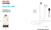 Auricolari Cuffie Con Connettore Lightning Per Iphone Ipad Ipod Maxtech Au-ln01 Cuffie e Auricolari Trade Shop italia - Napoli, Commerciovirtuoso.it