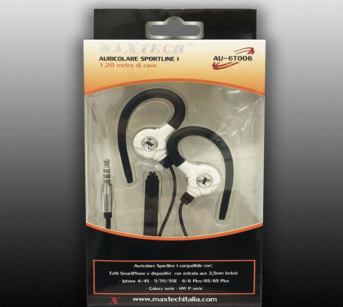 Auricolari Cuffie Con Filo Audio Microfono Per Cellulari Smartphone Maxtech Au-6t006 Cuffie e Auricolari Trade Shop italia - Napoli, Commerciovirtuoso.it