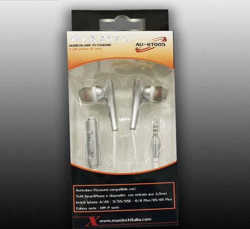 Auricolari Cuffie Con Filo Audio Microfono Per Smartphone Cellulari Maxtech Au-6t005 Cuffie e Auricolari Trade Shop italia - Napoli, Commerciovirtuoso.it