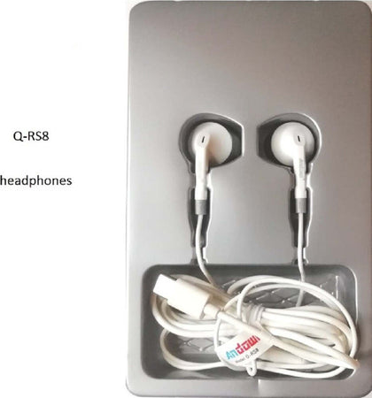 Auricolari Cuffie In-ear Stereo Vivavoce Con Presa Type-c Per Smartphone Q-rs8 Elettronica/Cuffie auricolari e accessori/Cuffie/Cuffie In-Ear Trade Shop italia - Napoli, Commerciovirtuoso.it
