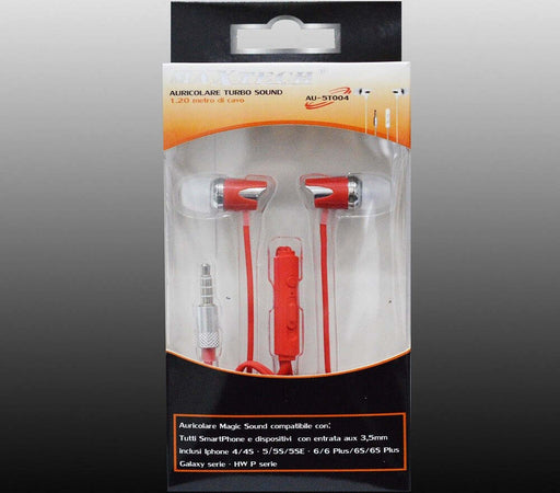 Auricolari Cuffie Musica Con Filo Microfono Per Cellulari Smartphone Maxtech Au-5t004 Cuffie e Auricolari Trade Shop italia - Napoli, Commerciovirtuoso.it