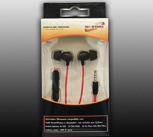 Auricolari-Cuffie-Musica-Con-Filo-Microfono-Per-Cellulari-Smartphone-Simsound-Maxtech-Au-6t002