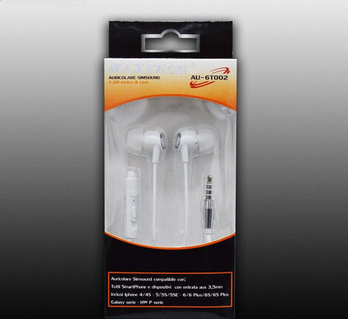 Auricolari-Cuffie-Musica-Con-Filo-Microfono-Per-Cellulari-Smartphone-Simsound-Maxtech-Au-6t002