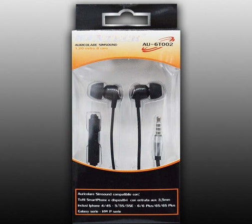 Auricolari-Cuffie-Musica-Con-Filo-Microfono-Per-Cellulari-Smartphone-Simsound-Maxtech-Au-6t002