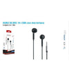 Auricolari Cuffie Orecchio Per Smartphone Microfono Da Viaggio Portatili Maxtech Au-2t003