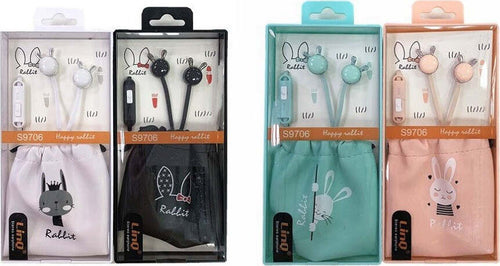 Auricolari Cuffie Stereo Con Microfono Jack 3,5mm Colorate Rabbit Coniglio S9706 Elettronica/Cuffie auricolari e accessori/Cuffie/Cuffie Over-Ear Trade Shop italia - Napoli, Commerciovirtuoso.it
