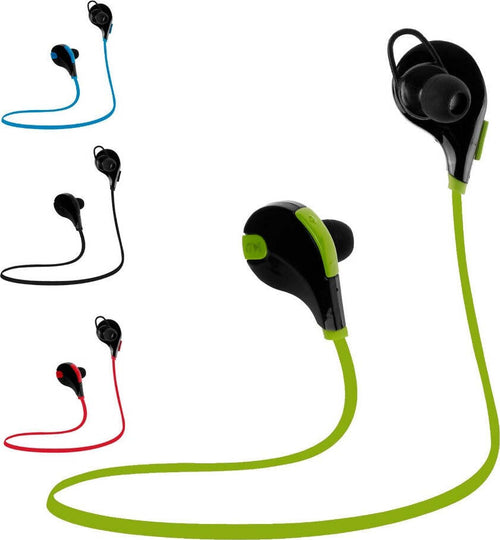 AURICOLARI CUFFIE WIRELESS BLUETOOTH 4.0 HEADSET STEREO SPORTIVE CON MICROFONO  Trade Shop italia - Napoli, Commerciovirtuoso.it