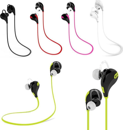 AURICOLARI CUFFIE WIRELESS BLUETOOTH 4.0 HEADSET STEREO SPORTIVE CON MICROFONO  Trade Shop italia - Napoli, Commerciovirtuoso.it