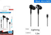 Auricolari In Ear Cuffie Connettore Lightning Iphone Ipad Ipod Bluetooth Au-ln02 Elettronica e telefonia > Telefonia Fissa e Mobile > Accessori Smartphone > Cuffie e Auricolari Trade Shop italia - Napoli, Commerciovirtuoso.it