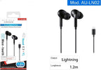 Auricolari In Ear Cuffie Connettore Lightning Iphone Ipad Ipod Bluetooth Au-ln02 Elettronica e telefonia > Telefonia Fissa e Mobile > Accessori Smartphone > Cuffie e Auricolari Trade Shop italia - Napoli, Commerciovirtuoso.it