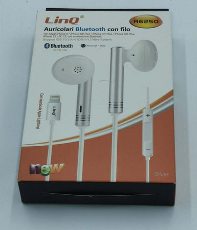 Auricolari Stereo Musica Cuffie Bluetooth Con Filo R6250 Lightning 8 Pin Iphone Elettronica/Cuffie auricolari e accessori/Cuffie/Cuffie In-Ear Trade Shop italia - Napoli, Commerciovirtuoso.it
