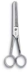 Ausonia - 13283 Forbice Per Sfoltire I Capelli Da Parrucchiere Tutta In Acciaio Inox Made In Italy Pl 6,5/16Cm