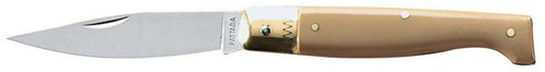 Ausonia - 23110 Coltello Da Tasca Coltellino Tascabile Da 18Cm Con Manico In Finto Corno E Lama Inox Made In Italy