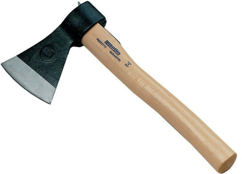 Ausonia - 27106 Piccozzino Picozza Ascia Mannaia Per Legna Gr.800 Made In Italy Con Manico Legno Da 36 Cm