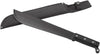 Ausonia - 28413 Machete Con Lama Teflonata Da 32 Cm E Manico Plastica Con Laccetto E Con Fodero In Nylon