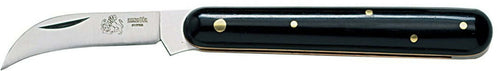 Ausonia - 32055 Coltello Da Innesto Professionale Chiudibile Per Innestare Made In Italy Da Cm 17 Con Manico In Finto Corno Con Lama Curva