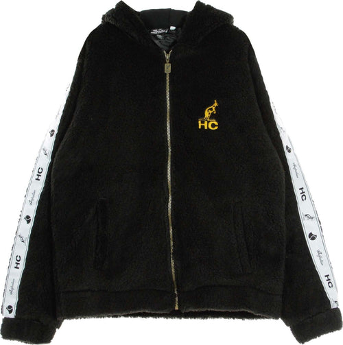 AUSTRALIAN-Orsetto-Uomo-Sherpa-Court-Jacket-Black-da-uomo