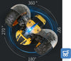 Auto Radiocomandata Mostop RC Stunt Car Remote Control Car per Bambini, 1/14 2.4 Ghz Ricaricabile Off Road Bumble Tumble Bee Truck Rock Crawler Veicolo Giocattolo con Musica e Luce - Vespa